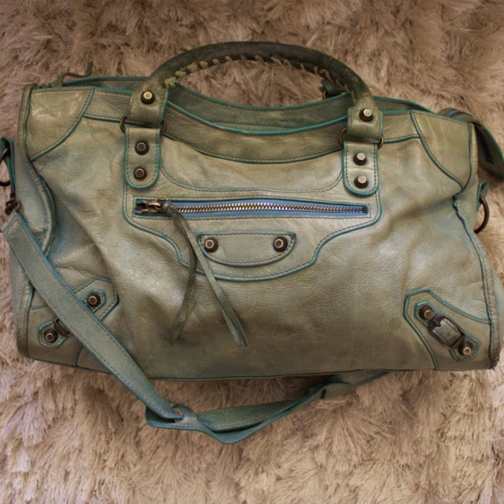 Balenciaga Classic City Blue